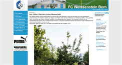 Desktop Screenshot of fcweissenstein.ch